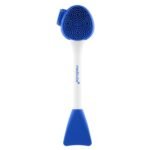 medicube Multi Pore Brush & Face Mask Applicator – 4-in-1 silicone jelly brush for deep pore cleansing, mask application, and gentle face massage.