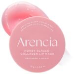 Arencia Honey Glazed Collagen Lip Mask 15g – overnight lip treatment with honey and collagen for deep hydration and soft lips.