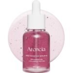 Arencia Red Collagen + Peptide Smoothie Serum 30ml – anti-aging serum with niacinamide, vitamin C & E for smooth, firm glass skin.