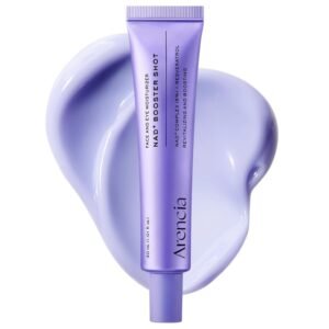 Arencia NAD+ Serum Booster Shot 30ml – hydrating Korean serum with 5% NAD+ complex and resveratrol for glowing, healthy skin.
