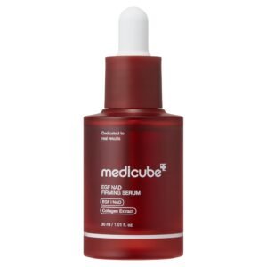 medicube NAD EGF Firming Serum 30ml – anti-aging serum with EGF peptide, NAD+ & collagen for firm, smooth and youthful skin.