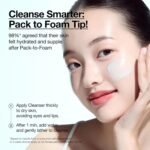 Anua PDRN Hyaluronic Acid Moisturizing Cleansing Foam – 150ml - Image 3