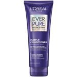 L’Oreal EverPure Purple Conditioner 200ml – sulfate-free brass toning conditioner for blonde, bleached, silver or highlighted hair.