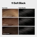 Revlon ColorSilk Permanent Hair Color – 11 Soft Black - Image 2