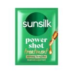 Sunsilk Power Shot Treatment Strong Lengths 20ml – strengthening hair treatment for long, healthy and breakage-resistant hair.