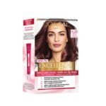 L’Oreal Paris Excellence Creme Hair Color 4.26 Purple Brown – permanent hair dye for rich purple brown shade with full grey coverage.