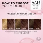 L'Oréal Paris Excellence Hair Color 5AR Medium Maple Brown - Image 2