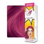 Streax Professional Hold & Play Funky Hair Color Groovy Pink 100gm – temporary pink hair color wax with styling hold, shine, and easy wash-out formula.