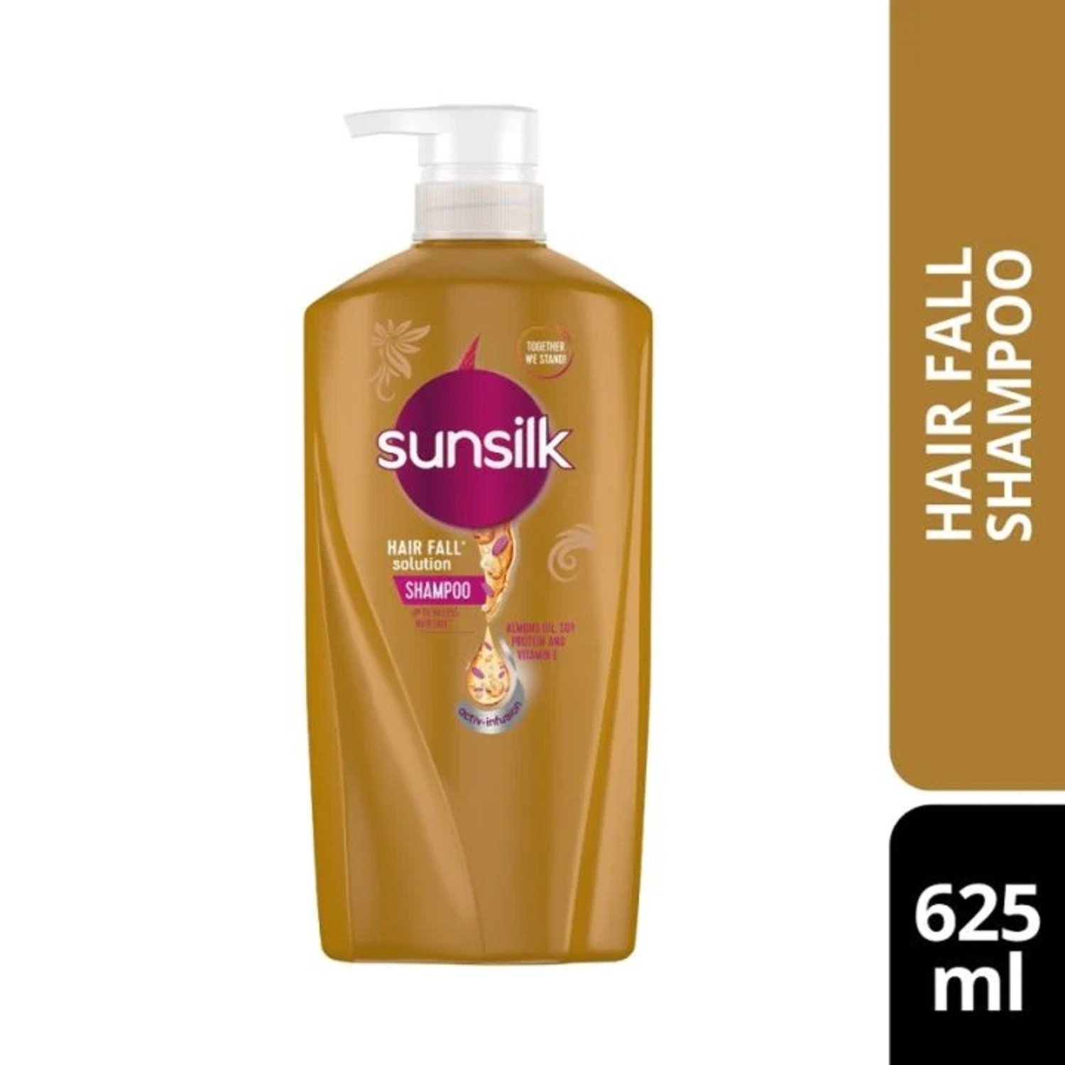 Sunsilk Hair Fall Solution Shampoo β 625ml Sunsilk Hair Fall Solution Shampoo 625ml β strengthening shampoo that reduces hair fall due to breakage and leaves hair smooth and healthy.