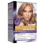 L’Oréal Paris Excellence Hair Color 8.12 Cool Pearl Light Blonde – ash blonde shade with cool undertones for smooth, shiny, and gray-covered hair.
