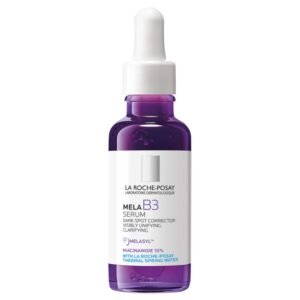 La Roche-Posay Mela B3 Dark Spot Serum 30ml – anti-pigmentation serum with niacinamide to reduce dark spots and even skin tone.