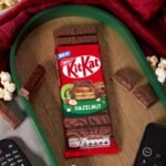 Nestle KitKat Hazelnut Sharing Pack 99g – crispy wafer chocolate coated with smooth hazelnut-flavored milk chocolate.