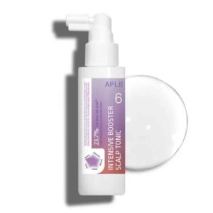 APLB Intensive Booster Scalp Tonic 105ml – refreshing scalp tonic to reduce hair fall and promote healthy hair growth.