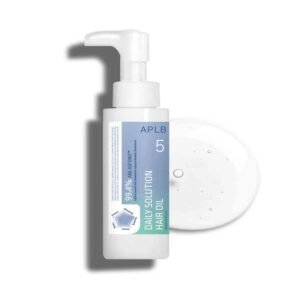 APLB Daily Solution Hair Oil 80ml – lightweight nourishing hair oil for smooth, shiny, frizz-free hair.