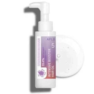 APLB Intensive Booster Hair Oil 80ml – intensive nourishing hair oil for damaged, frizzy, and dry hair.