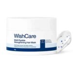 WishCare Multi-Peptide Strengthening Hair Mask 110g – protein-rich hair mask for stronger, smoother, and healthier hair.