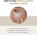 Skin1004 Madagascar Centella Air-Fit Suncream Light SPF30 PA++ 50ml - Image 5