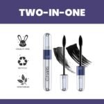 MARS Two-in-One Double Trouble Mascara 15ml Bangladesh – two in one mascara for fuller, longer and defined looking eyelashes