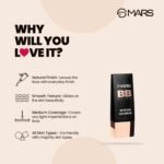 MARS BB Cream Foundation Skin Perfection Color-Correcting Shade 02 Light 30ml - Image 4