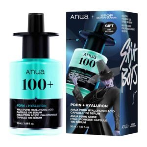 ANUA PDRN Hyaluronic Acid Capsule 100 Serum 50ml KPop Demon Hunters Bangladesh – PDRN, Hyaluronic Acid and Collagen hydrating serum for plump glass skin glow