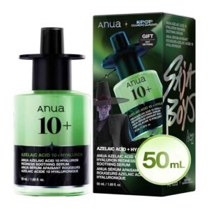 Anua KPop Demon Hunters Azelaic Acid 10 Hyaluron Redness Soothing Serum 50ml Bangladesh – 10% Azelaic Acid serum for redness, blemishes and sensitive skin