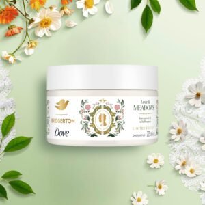 Dove Bridgerton Exfoliating Body Scrub Love & Meadows 225ml Bangladesh – exfoliating body scrub for smoother, softer and radiant-looking skin